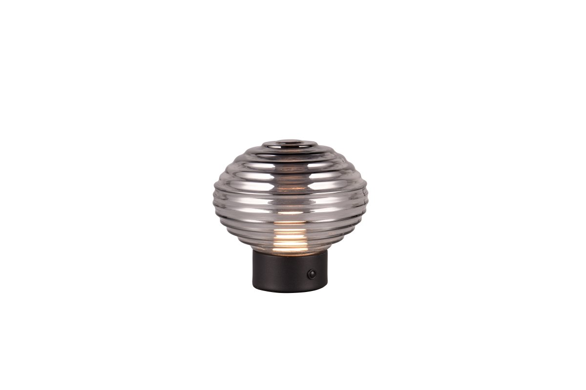 Earl 14cm Røykfarget bærbar Fra Trio Lighting - 