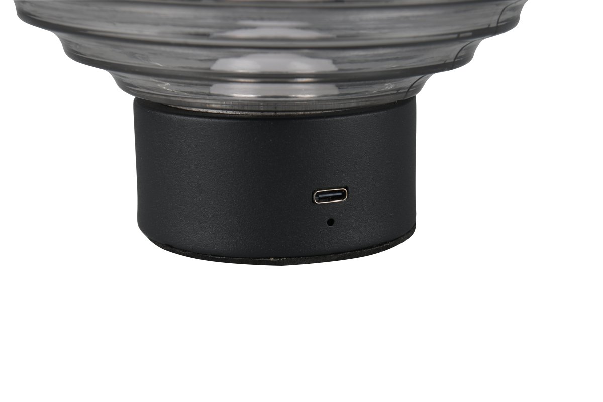 Earl 14cm Røykfarget bærbar Fra Trio Lighting - 