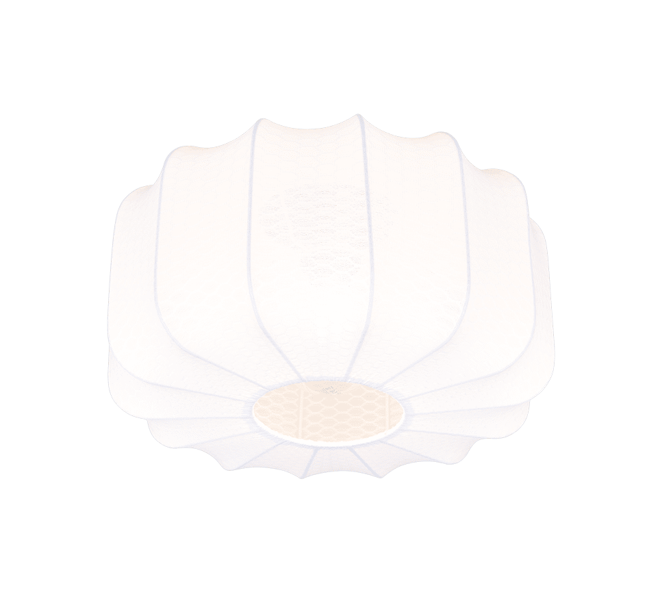 Madeline Ø40 Hvit plafond Fra Trio Lighting - 