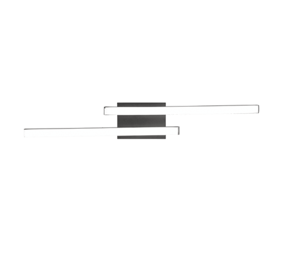 Route 56cm Svart plafond Fra Trio Lighting - 