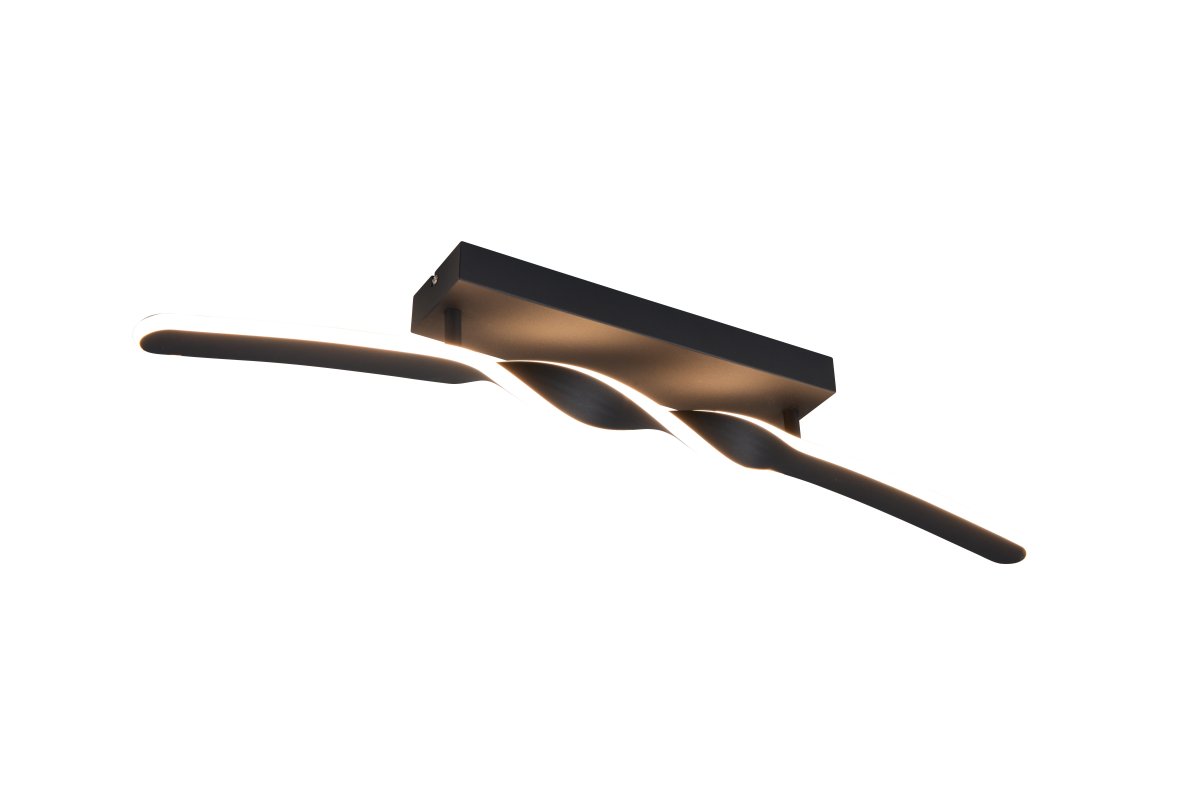 Ginko 80cm Svart plafond Fra Trio Lighting - 