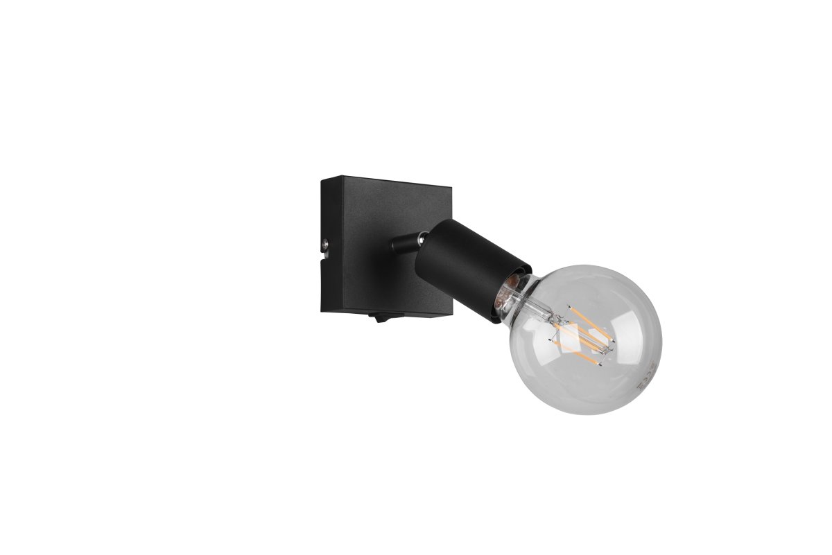 Vannes Svart spotlight Fra Trio Lighting - Vannes vegglampe med sin enkle og tidl&oslash;se design blir en nydelig interi&oslash;rdetalj for hjemmet.