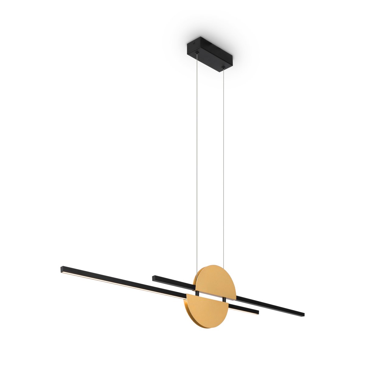 Skyline 110cm Svart Taklampe Fra Maytoni - Med en innebygd LED-lyskilde og en fargetemperatur på 4000K bringer denne pendelen både stil og funksjonalitet til hjemmet ditt.