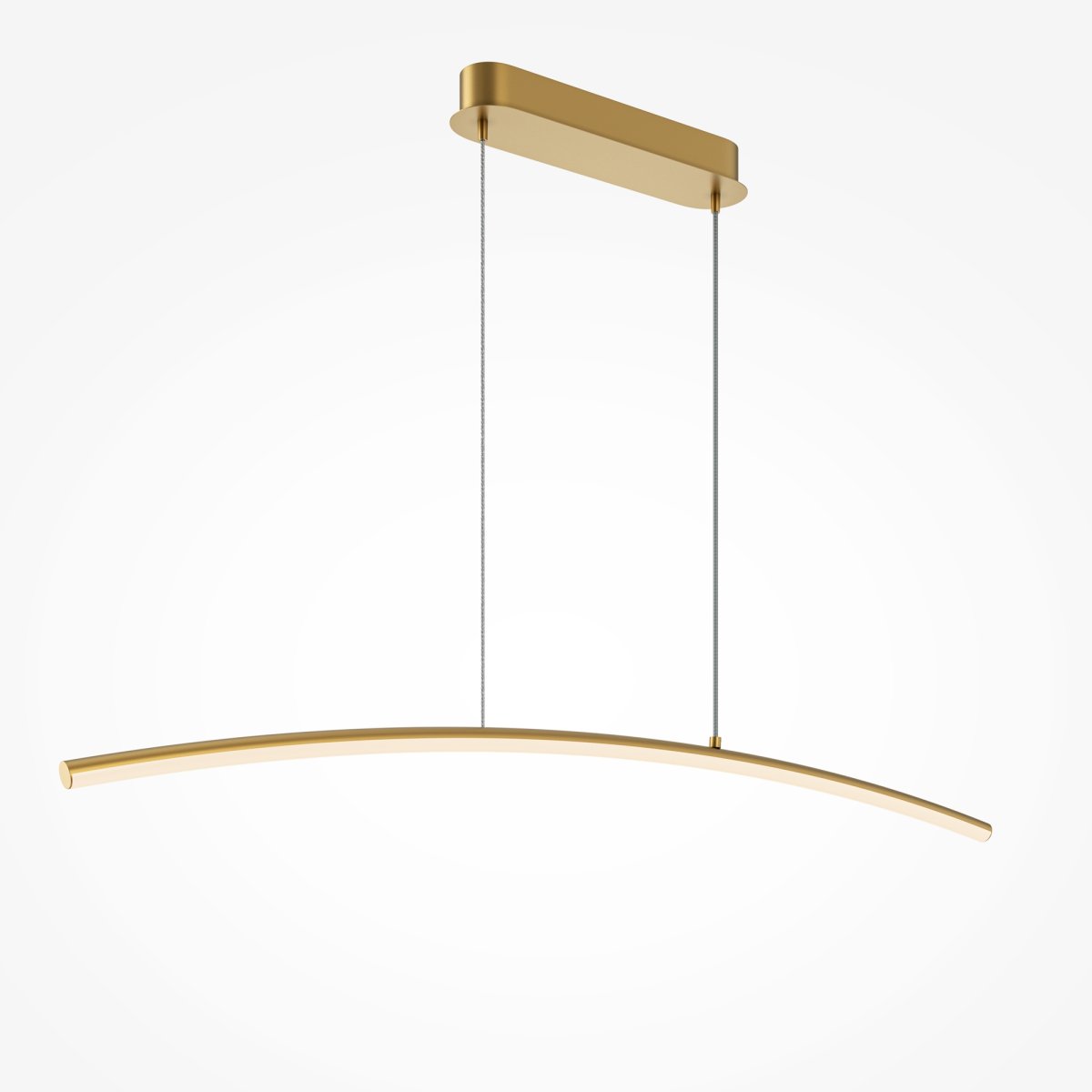 Light Reflection 98cm Messing Taklampe Fra Maytoni - Den har en justerbar fargetemperatur fra 2600K varmt gult lys til 3500K varmt hvitt lys, noe som gjør den perfekt for å tilpasse lyset til stemningen.