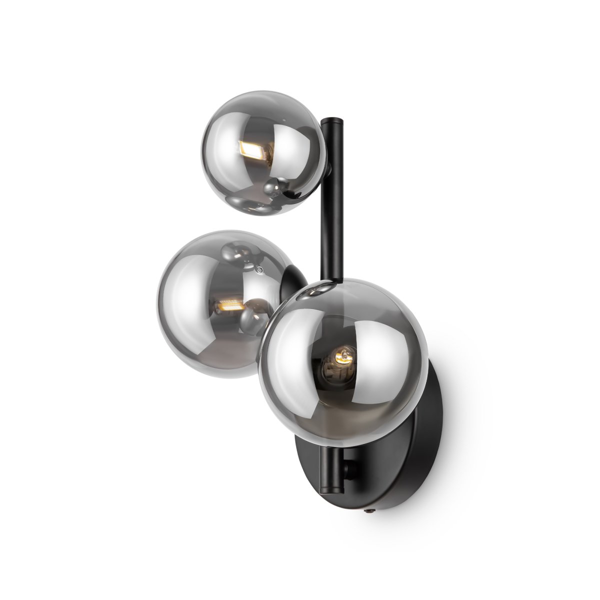 Dallas 25cm Svart vegglampe Fra Maytoni - Skap en sofistikert og innbydende atmosfære med Dallas, en lampe som lyser opp hjemmet ditt med klasse og finesse.