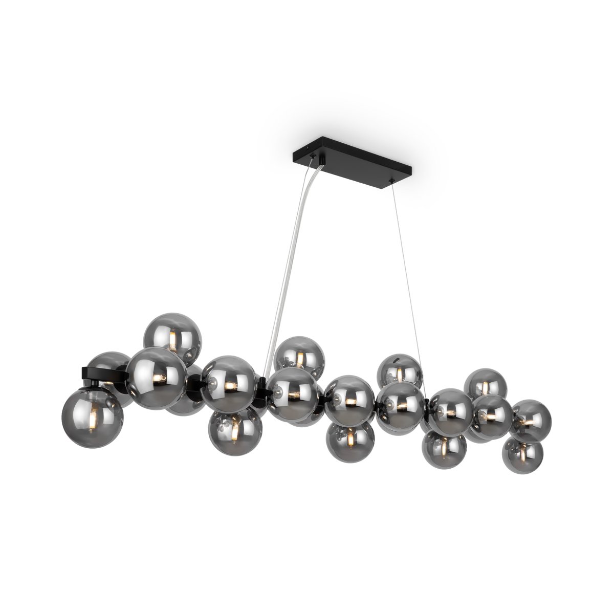 Dallas 123cm Svart Taklampe Fra Maytoni - 