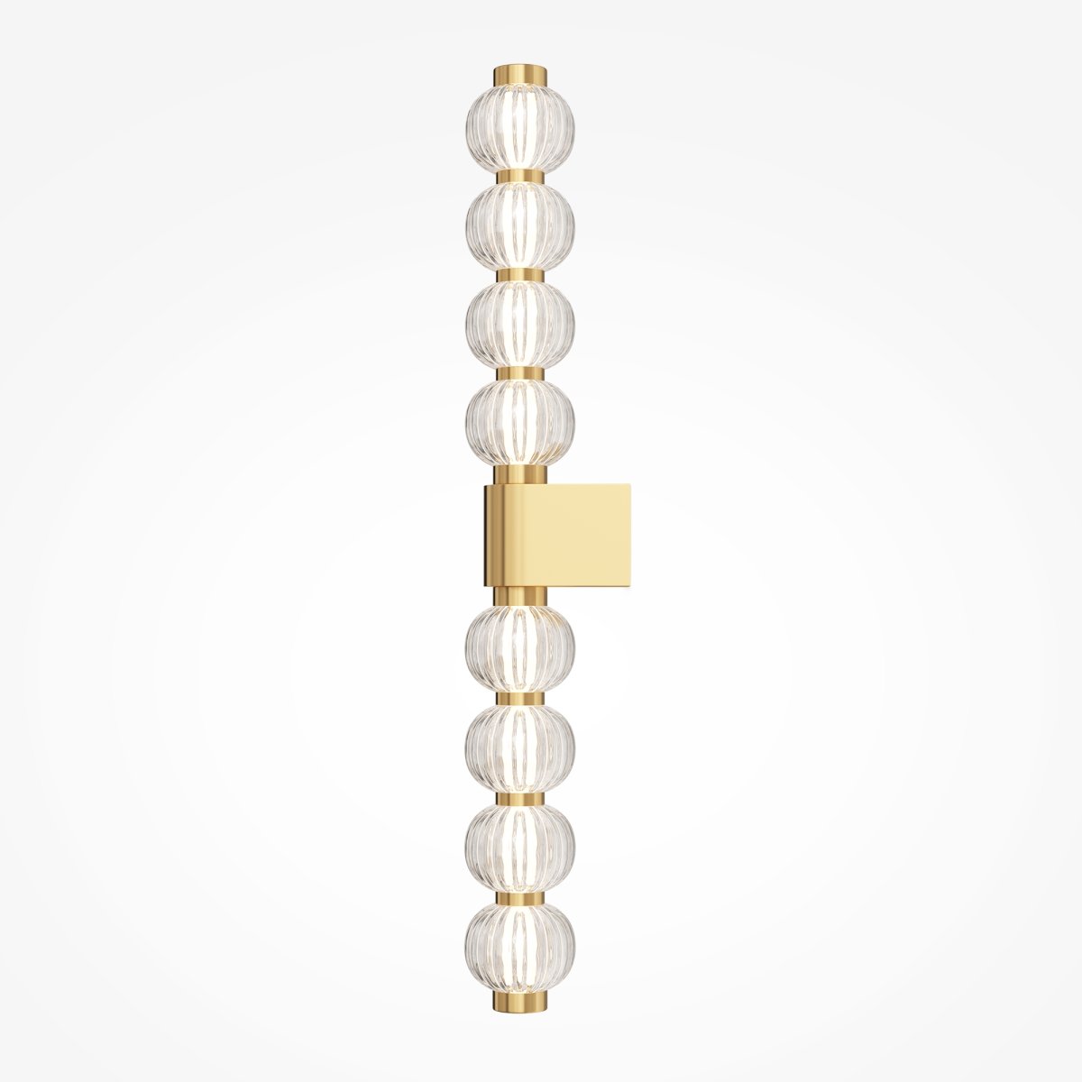 Amulet 75cm Gull vegglampe Fra Maytoni - Denne lampen blir et eksklusivt designelement i hjemmet ditt, samtidig som den gir et behagelig lys.