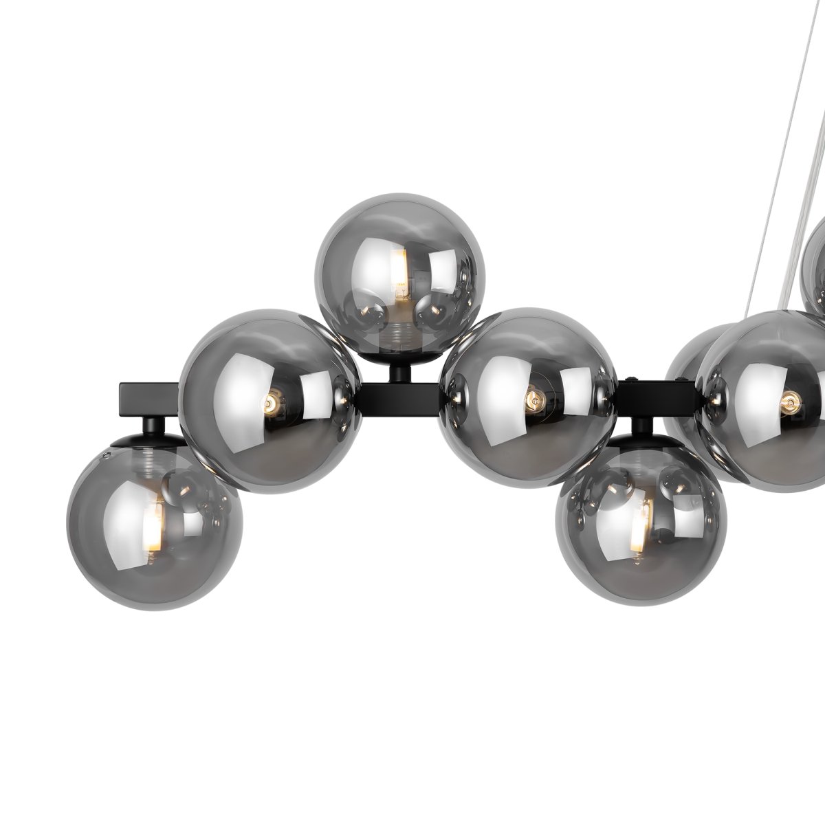 Dallas 123cm Svart Taklampe Fra Maytoni - 