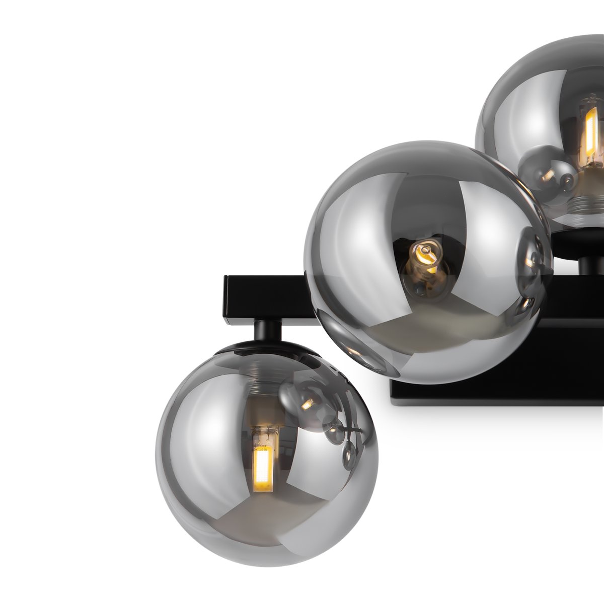Dallas 40cm Svart vegglampe Fra Maytoni - Skap en sofistikert og innbydende atmosf&aelig;re med Dallas, en lampe som lyser opp hjemmet ditt med klasse og finesse.
