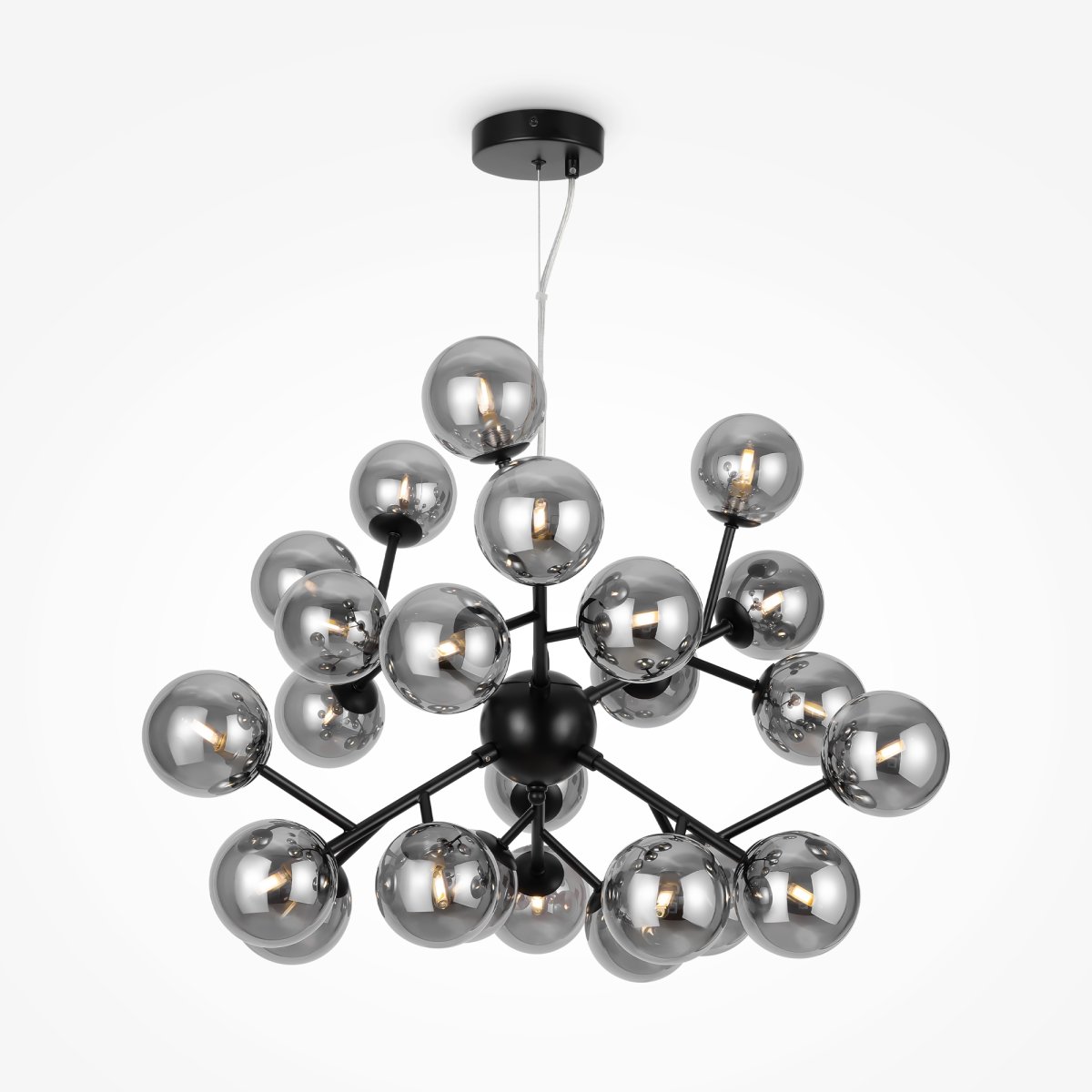 Dallas Ø65 Svart Taklampe Fra Maytoni - 