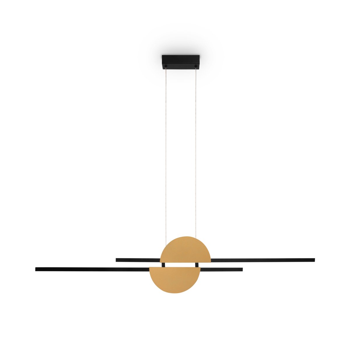Skyline 110cm Svart Taklampe Fra Maytoni - Med en innebygd LED-lyskilde og en fargetemperatur på 4000K bringer denne pendelen både stil og funksjonalitet til hjemmet ditt.