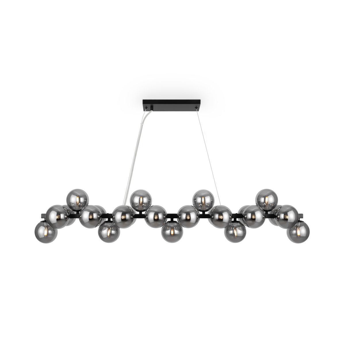 Dallas 123cm Svart Taklampe Fra Maytoni - 