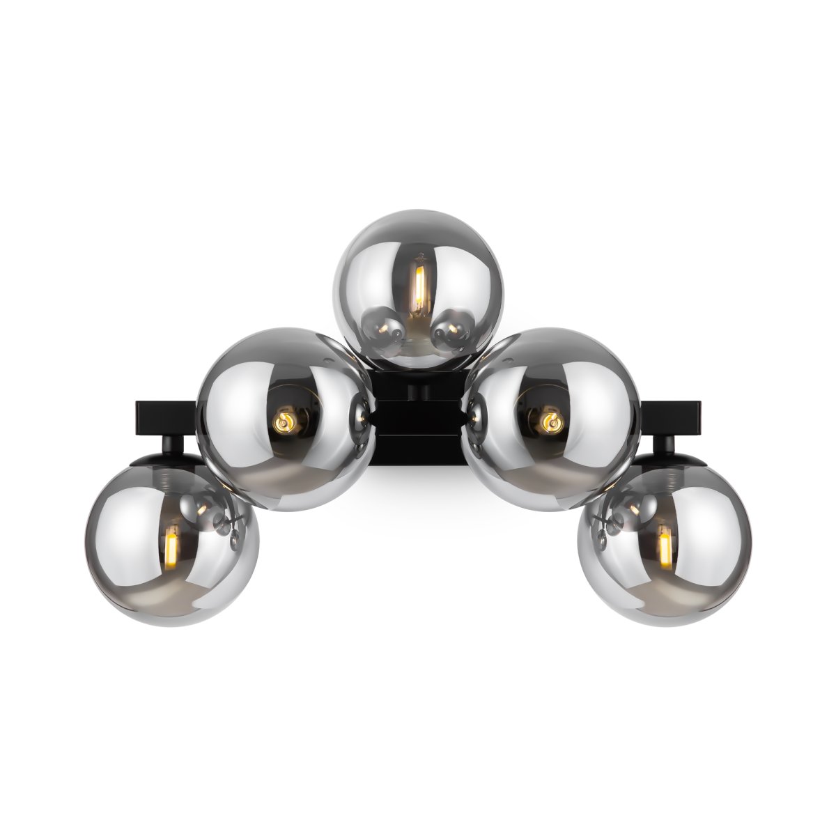Dallas 40cm Svart vegglampe Fra Maytoni - Skap en sofistikert og innbydende atmosf&aelig;re med Dallas, en lampe som lyser opp hjemmet ditt med klasse og finesse.