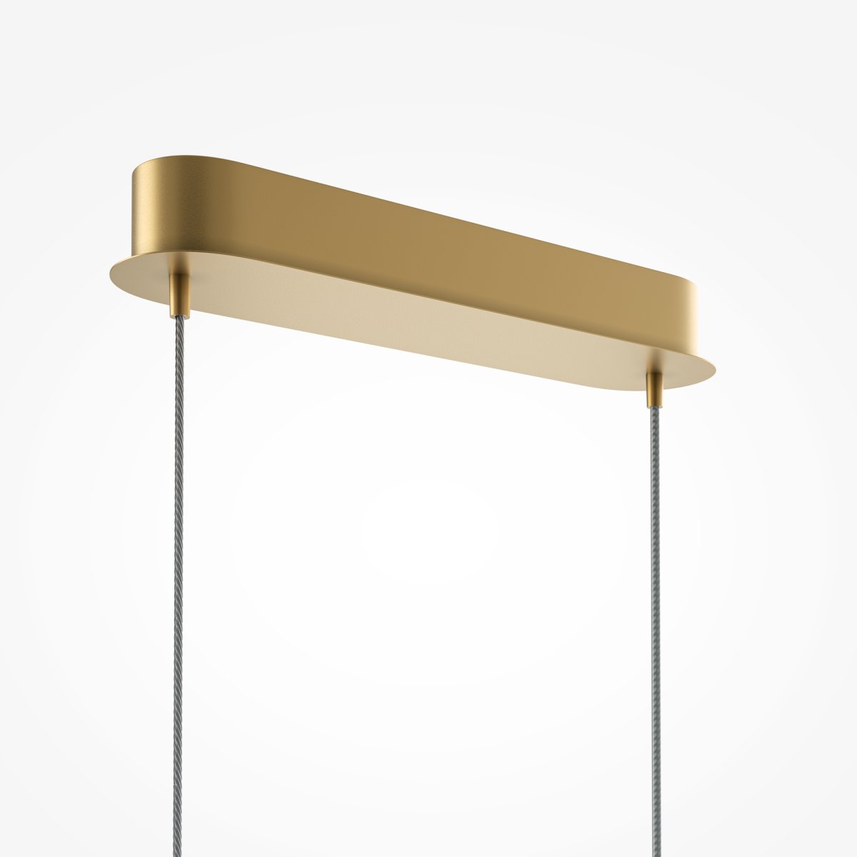Light Reflection 98cm Messing Taklampe Fra Maytoni - Den har en justerbar fargetemperatur fra 2600K varmt gult lys til 3500K varmt hvitt lys, noe som gjør den perfekt for å tilpasse lyset til stemningen.