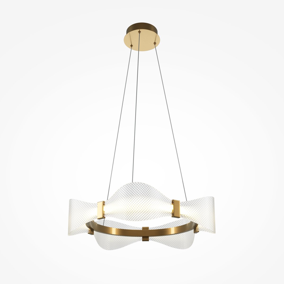 Breeze Ø60 Messing Taklampe Fra Maytoni - Breeze er en elegant taklampe som legemliggjør moderne design med en følelse av letthet.