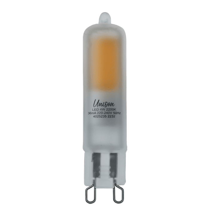 LED G9 matt 4W 2200K dimbar Fra Unison - 