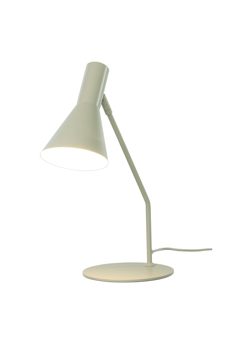 Ceres 46cm Beige skrivebordslampe Fra Aneta Lighting - CERES bordlampe er både praktisk og stilig og gir behagelig belysning når du jobber eller leser.