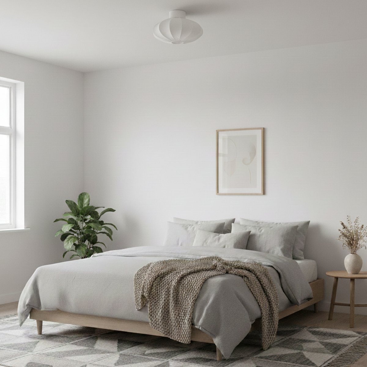 Selma Ø40 Hvit plafond Fra By Rydéns - Med sitt tidl&oslash;se design og diskrete fargevalg passer Selma lett inn i ulike interi&oslash;rstiler og er et utmerket valg for de som &oslash;nsker b&aring;de funksjon og estetikk.