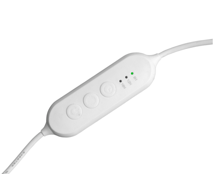 Vekstlampe Tulip Hvit Fra Airam - Takket v&aelig;re de fleksible armene kan lyset justeres og rettes i forskjellige retninger.