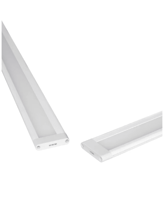 Slim Sensor 35cm 2-Pakning Hvit Fra Ledvance - I tillegg er lampen utstyrt med en IR-sensor, spesielt den sl&aring;s av og p&aring; ved bevegelse innenfor en avstand p&aring; 5 cm.