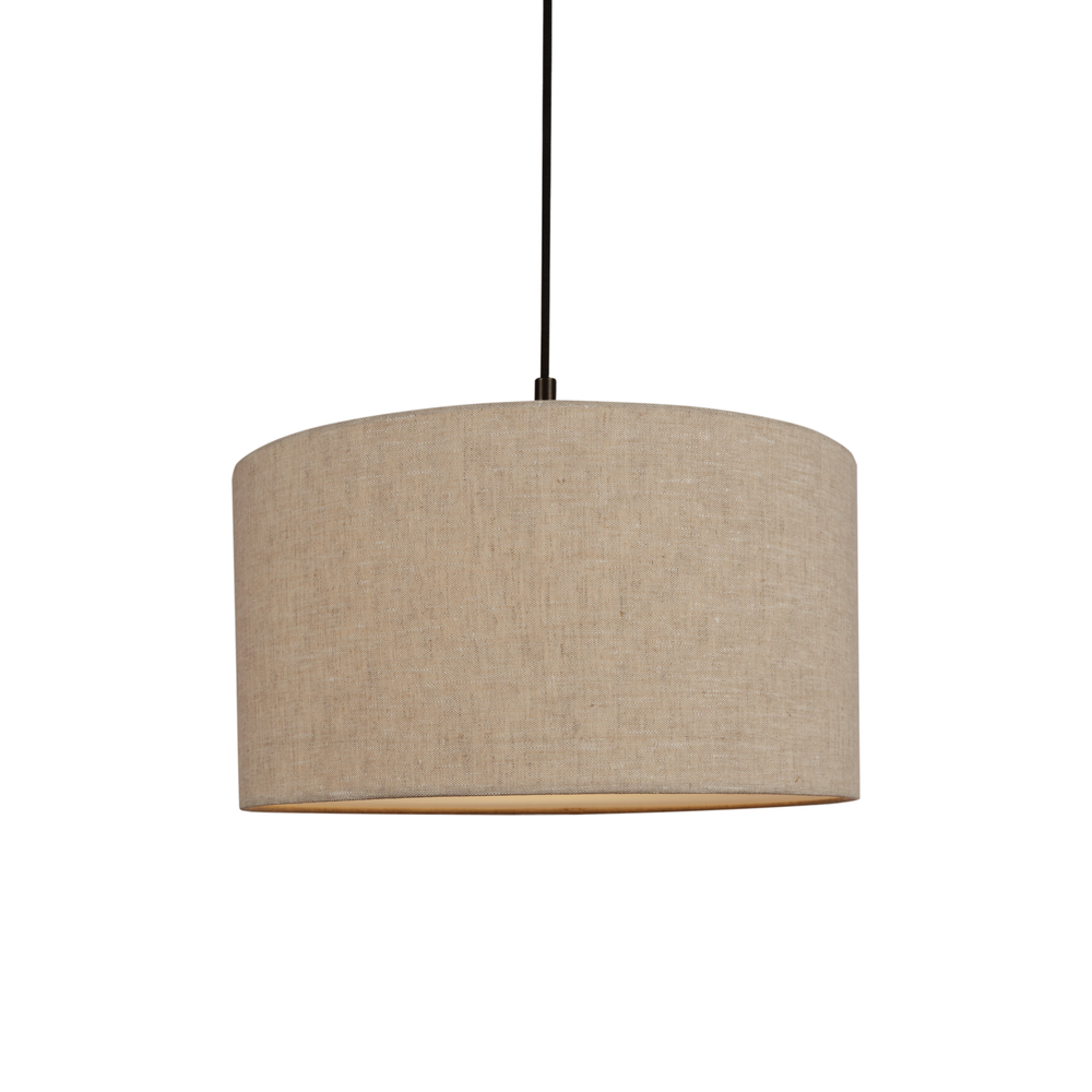 Soft Ø44 Natur/bronse Taklampe Fra Belid - Soft pendellampe er en stilig lampe med en klassisk, avrundet form og et mykt uttrykk.