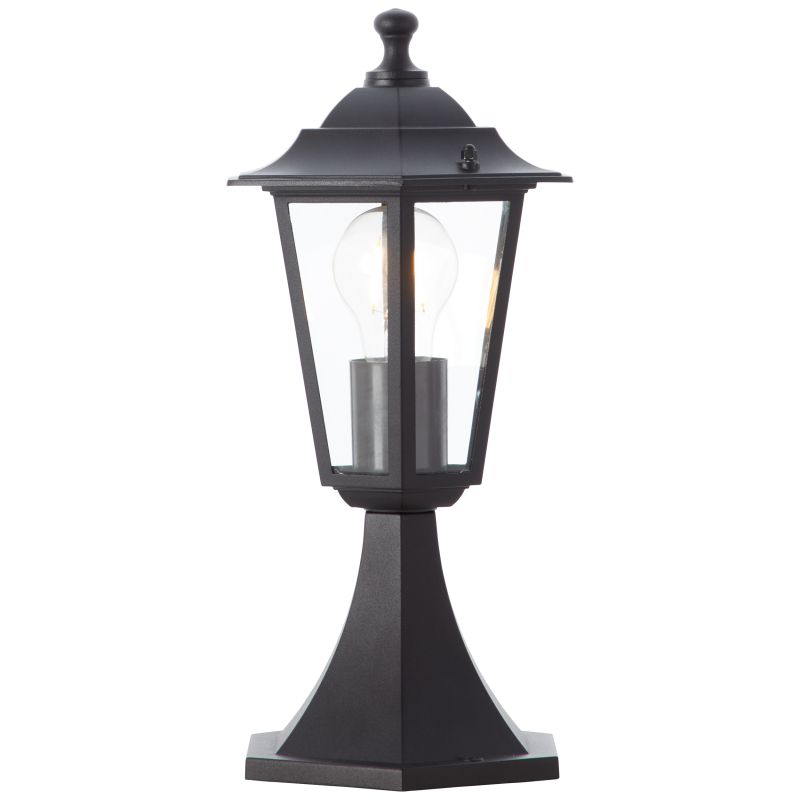 Carleen 36cm Svart Fra Brilliant - Den er enkel å plassere der det allerede er en sokkel og blir et diskret, men funksjonelt element i utemiljøet.