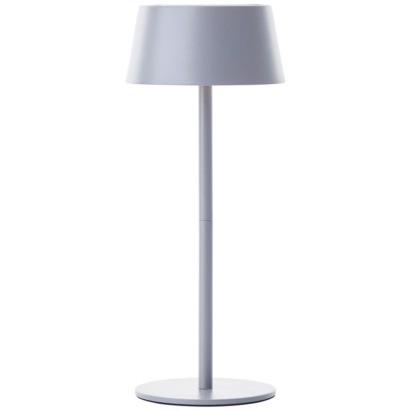 Picco 30cm Grå solcellelampe Fra Brilliant - Picco er en milj&oslash;vennlig, fleksibel og stilig belysningsl&oslash;sning som forvandler terrassen din til et sted for avslapning og atmosf&aelig;re.