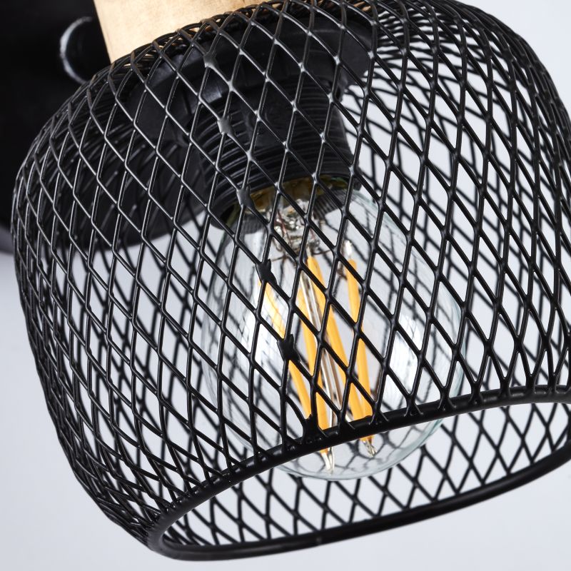 Giada 15cm Svart vegglampe Fra Brilliant - Giada veggspotlight er en stilig og fleksibel belysningsl&oslash;sning som kan monteres b&aring;de p&aring; veggen og i taket.