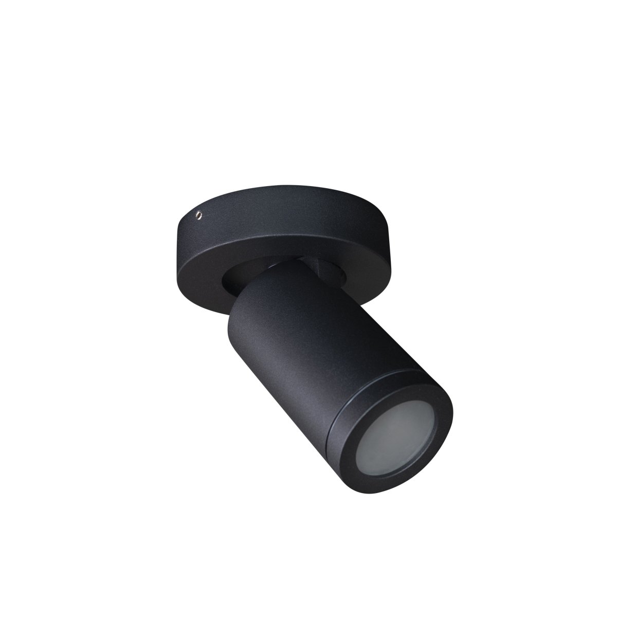 Torsö Ø10 Svart baderomslampe Fra Armaturhantverk - Spotlighten har en IP44-klassifisering, noe som betyr at den er trygg og holdbar for våre trommelmiljøer.