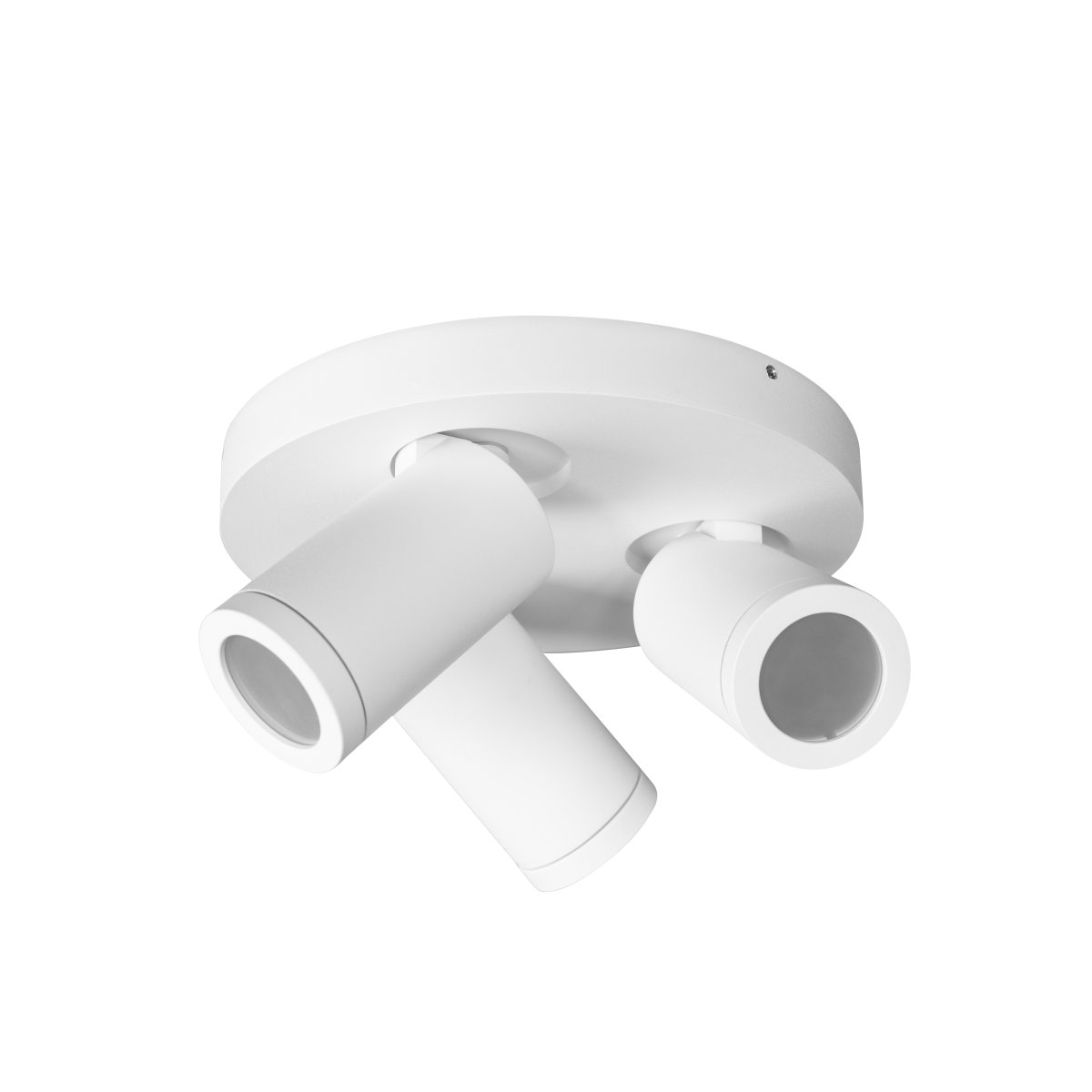 Torsö Ø22 Hvit baderomslampe Fra Armaturhantverk - Spotlighten har en IP44-klassifisering, noe som betyr at den er trygg og holdbar for våre trommelmiljøer.