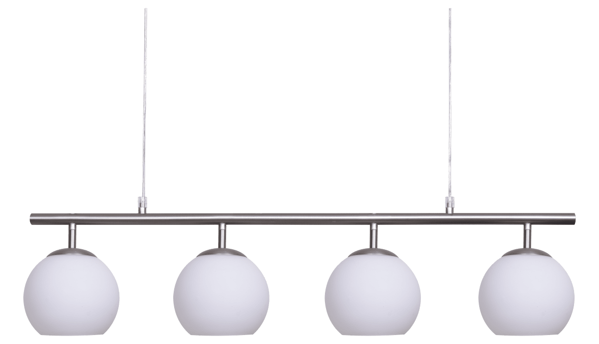 Globi 4 78cm Nikkel Taklampe Fra Nordic Lighting - Globi blir et dekorativt blikkfang som passer like godt i moderne hjem som i mer klassiske milj&oslash;er.