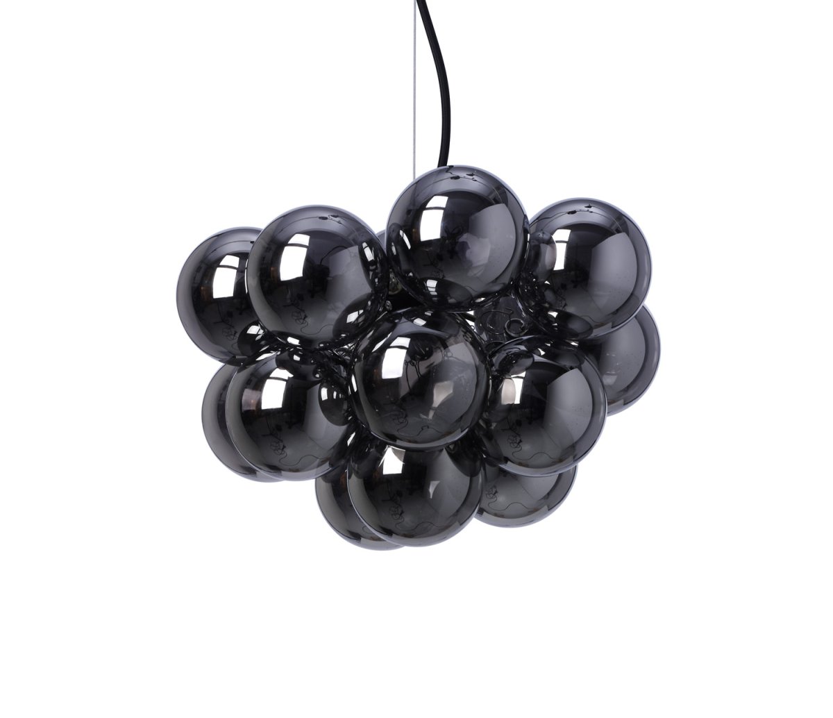 Monaco Ø40 Røykfarget Taklampe Fra Lampan - Monaco er en elegant og eksklusiv taklampe som fungerer som en dekorativ detalj i det moderne hjemmet.