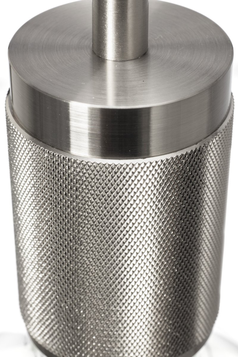 Upphäng Ø9 Børstet krom vinduslampe Fra Cottex - Perfekt som vinduslampe eller plassert i et koselig hj&oslash;rne der den bidrar med b&aring;de lys og karakter.