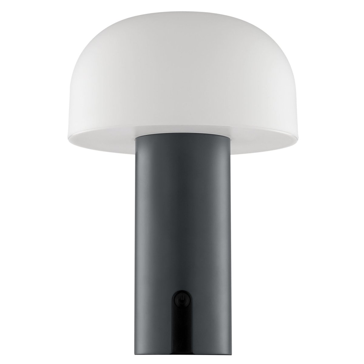 Mattis 20cm Grå bærbar Fra Brilliant - Mattis er en stilig og b&aelig;rbar bordlampe som kombinerer moderne design med praktisk funksjon.