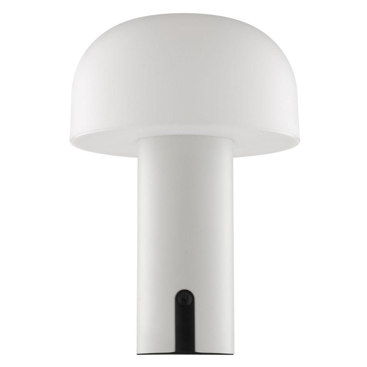 Mattis 20cm Kremhvit bærbar Fra Brilliant - Mattis er en stilig og b&aelig;rbar bordlampe som kombinerer moderne design med praktisk funksjon.