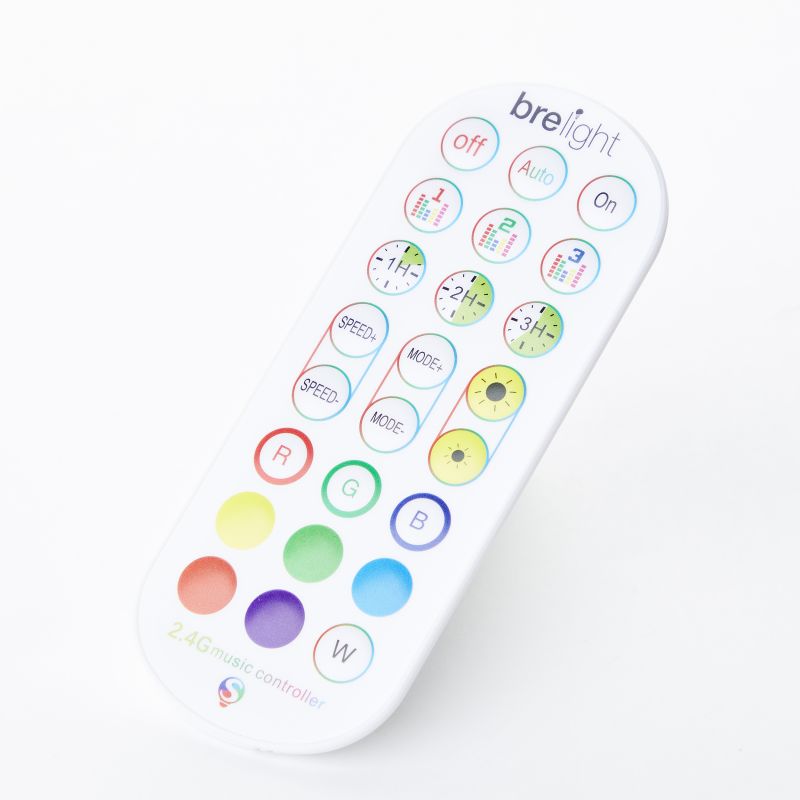 Neele 50cm Hvit bordlampe Fra Brilliant - Med RGB LED har du tilgang til et bredt utvalg av farger og effekter, slik at du enkelt kan tilpasse lyset til humør og anledning.
