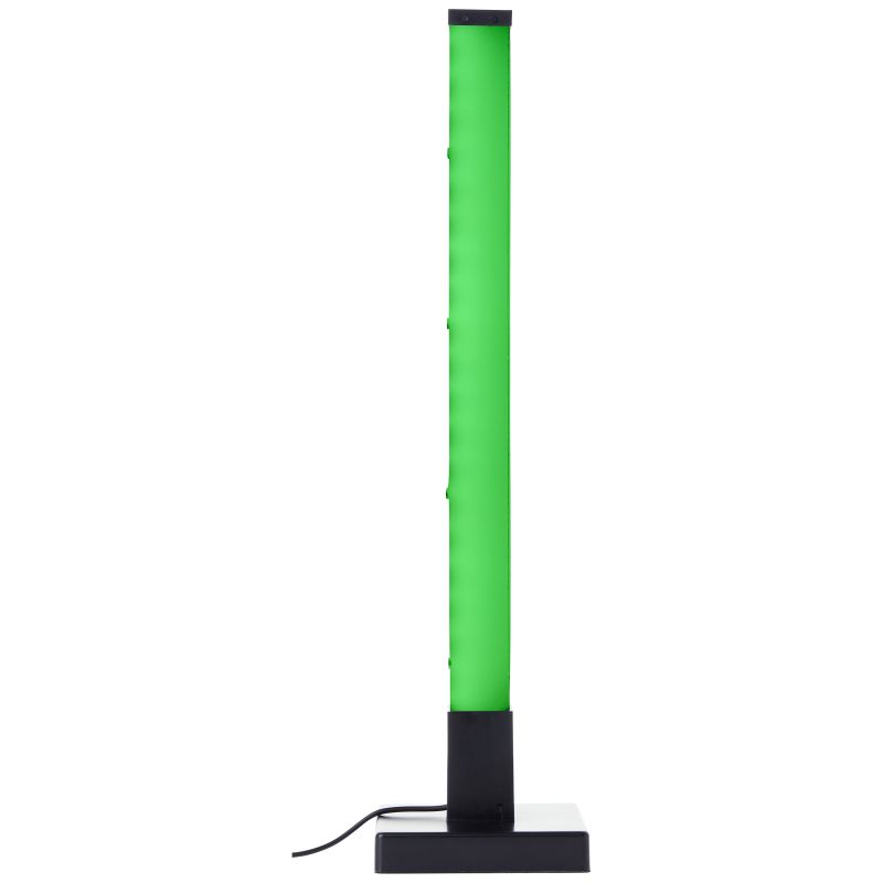 Neele 50cm Svart bordlampe Fra Brilliant - Med RGB LED har du tilgang til et bredt utvalg av farger og effekter, slik at du enkelt kan tilpasse lyset til hum&oslash;r og anledning.