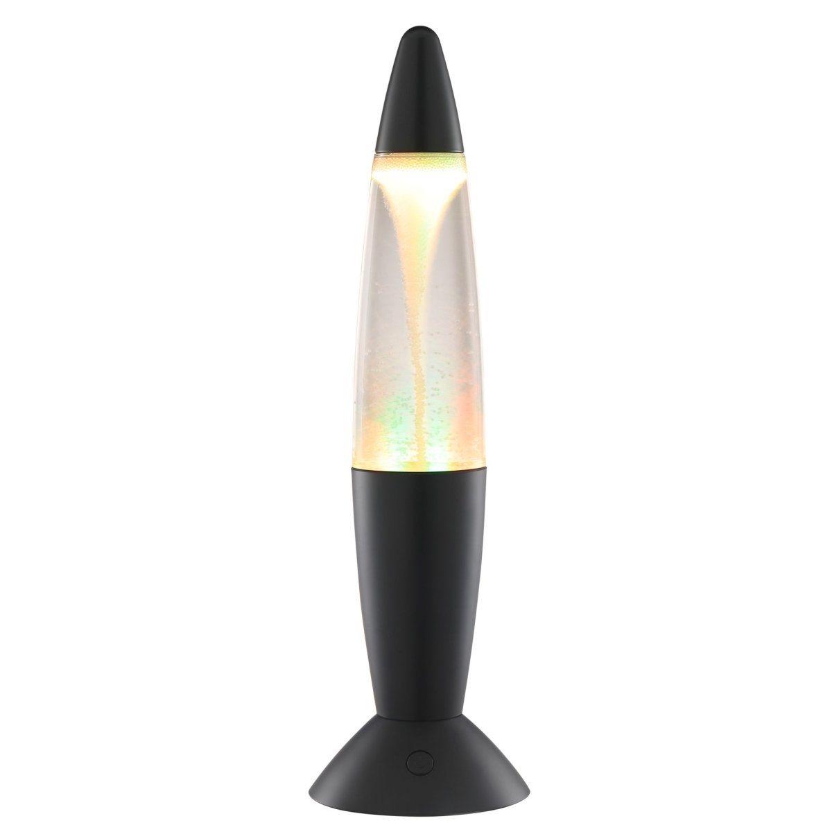 Stormlight 36cm Svart barnelampe Fra Brilliant - Stormlight er en dekorativ, bærbar bordlampe som kombinerer det klassiske retrodesignet til en lavalamper med en fascinerende tornadoeffekt.
