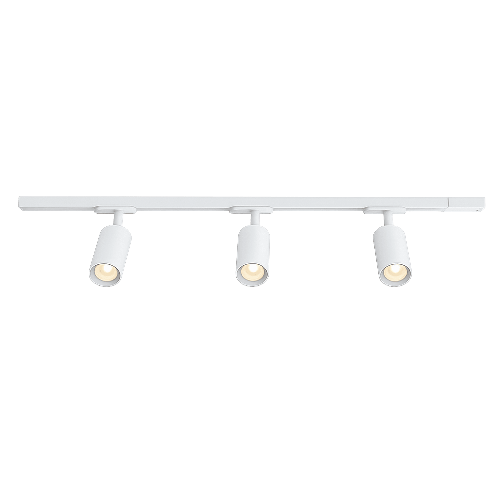 Forma 3-set Hvit Fra Nordic Lighting - Pakken inneholder:1 m skinne, 1 stk.