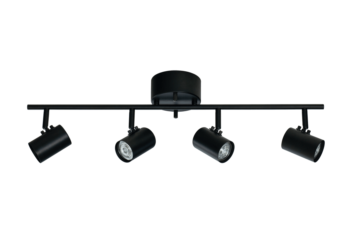 Hugin 4 Svart spotlight Fra Aneta Lighting - Kan med fordel kombineres med våre andre lamper fra Hugin-familien.