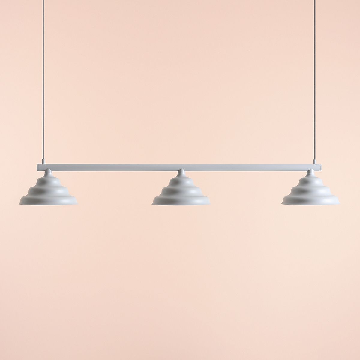 Wave 106cm Blå Taklampe Fra Artera - Wave er en moderne pendel med retrodesign, som gjør den allsidig belysning og passer inn i ethvert hjem.