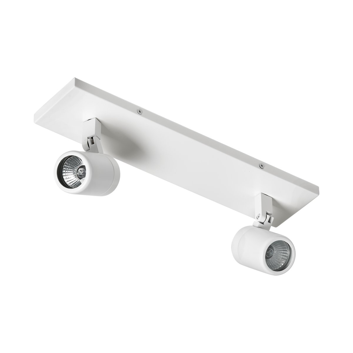 Zoom bilde av Fårö 40cm Hvit baderomslampe Fra Armaturhantverk - Spotlighten har en IP44-klassifisering, noe som gjør den trygg for stuer, og de fleksible lyshodene lar deg enkelt rette lyset for optimal funksjonalitet.