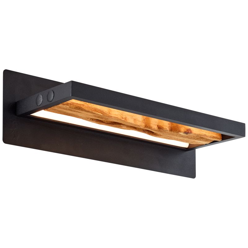 Chaumont 35cm Tre vegglampe Fra Brilliant - Den passer like godt i stue og soverom som i gangen og sprer en varm og hjemmekoselig følelse.
