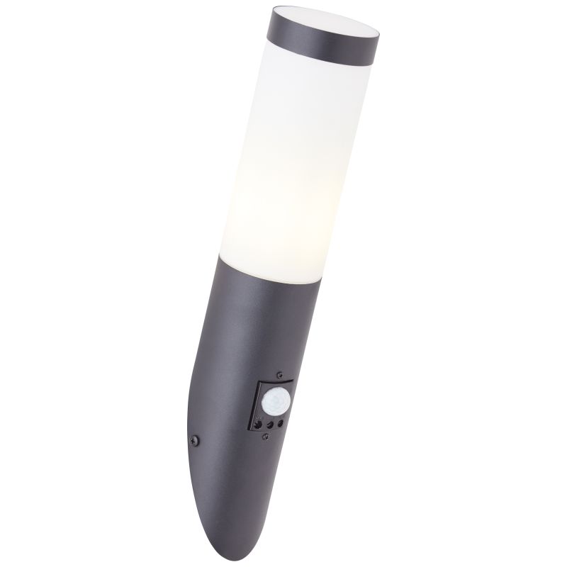 Dody Svart utendørslampe Fra Brilliant - Dody utendørs vegglampe kan brukes på mange måter, enten for å dekorativt lyse opp en husvegg eller for å øke sikkerheten på gangveier.