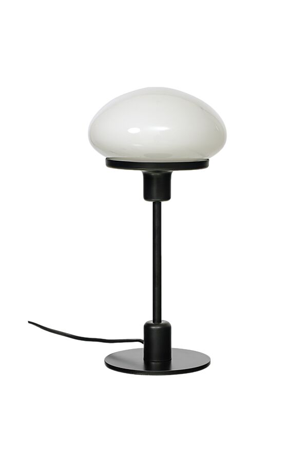 New August 36cm Svart bordlampe Fra Aneta Lighting - Ny august stilig bordlampe i klassisk modell i mer moderne design.