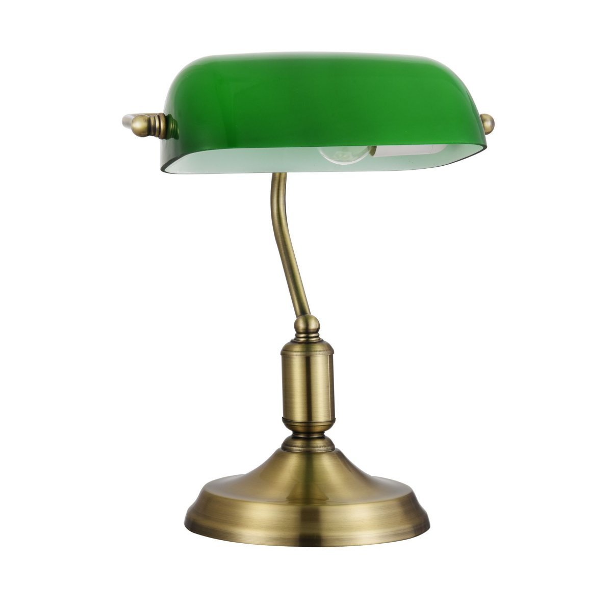 Kiwi 36cm Messing skrivebordslampe Fra Maytoni - Kiwi er en klassisk og stilig banklampe som tilf&oslash;rer et snev av moderne eleganse til skrivebordet eller arbeidsplassen.