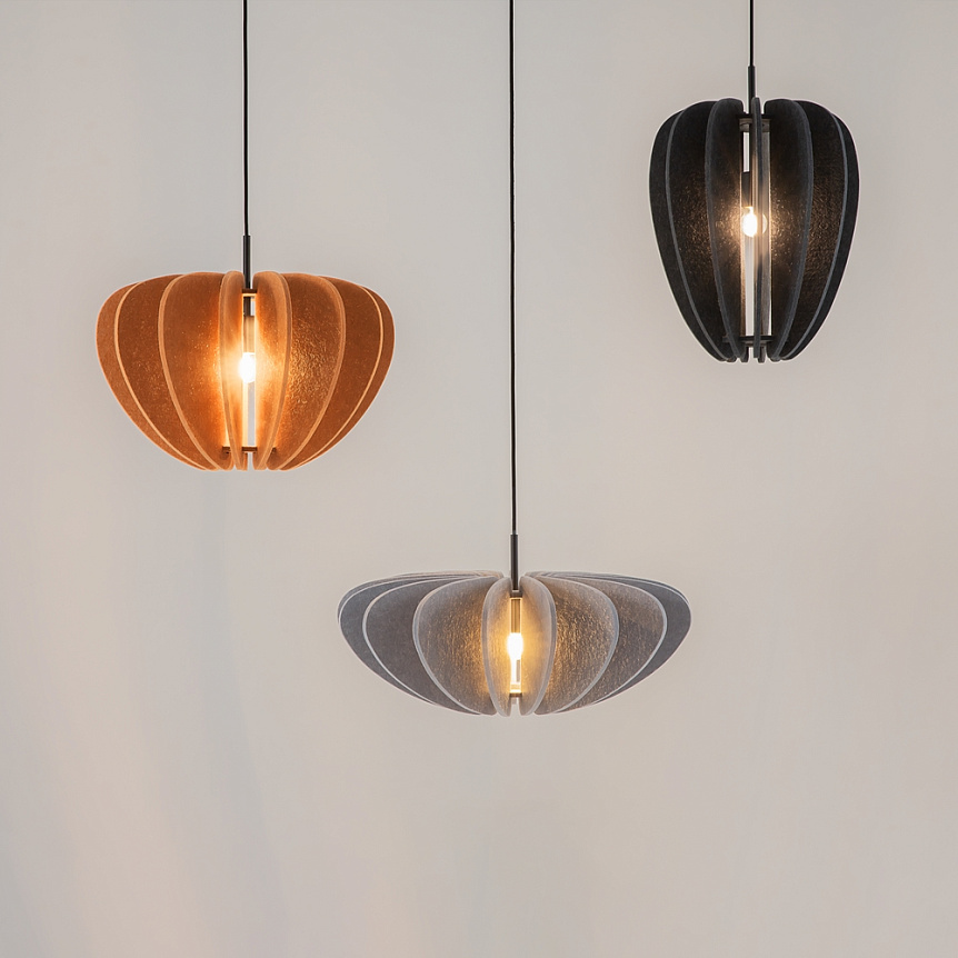 Cambio Ø35 Mørk grå Taklampe Fra Maytoni - Serien finnes i flere farger og former og kan henges i h&oslash;ye rom takket v&aelig;re den 3 meter lange kabelen &ndash; Perfekt for kreative lysinstallasjoner som gjenspeiler stemningen i rommet.