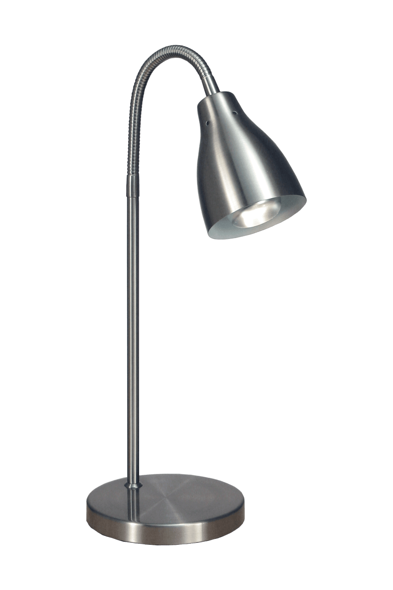 Sarek 45cm Stål skrivebordslampe Fra Aneta Lighting - Sarek er en klassisk skrivebordslampe med et tidsriktig design i stål.