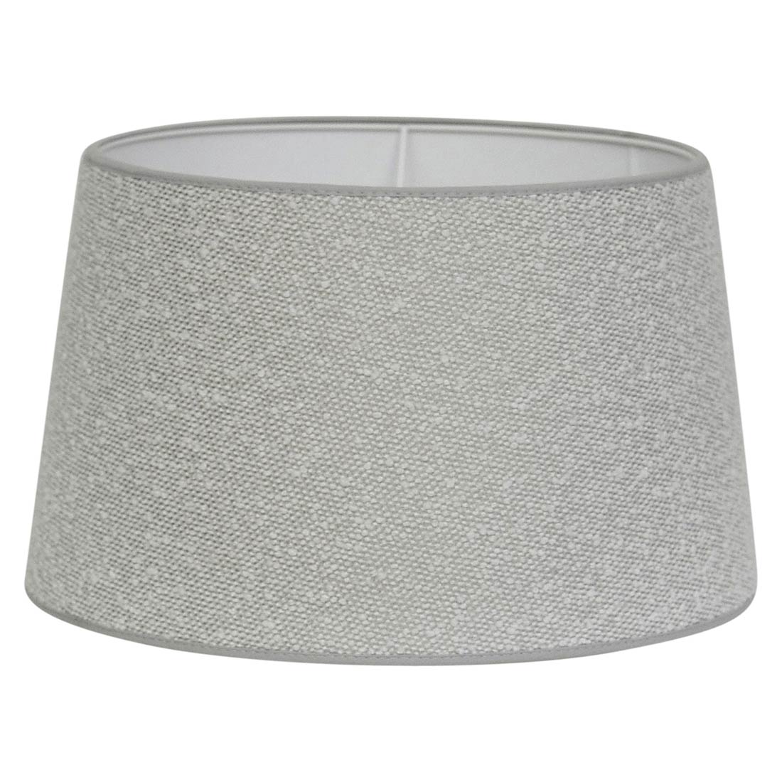 Lampeskjerm hvit Ø20x15 cm flettet – hjemmeartikler